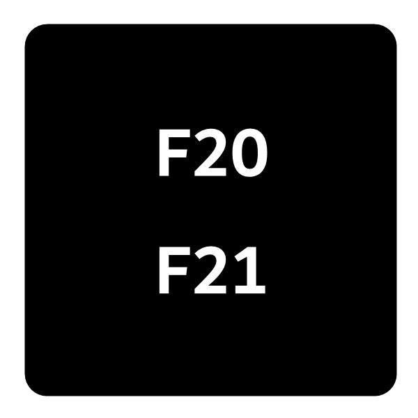 F20 - F21