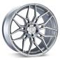 Preview: CF2 20x10,5 ET42 5x112 Frozen Crystal Silver Front