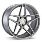 Preview: CF1-19x8,5-ET35-5x120-Frozen-Silver-Front