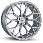 Preview: SL1 frozen silver 19 inch 8,5 Et41 5x112 front