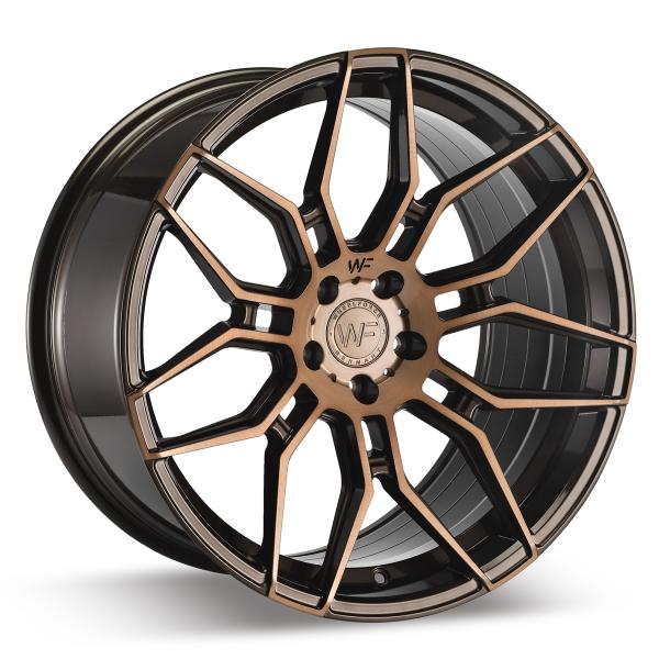 CF2 20x9,5 ET22 5x120 Brushed Bronze Front