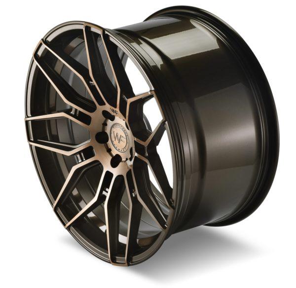 CF2 20x10,5 ET33 5x112 Brushed Bronze Seite