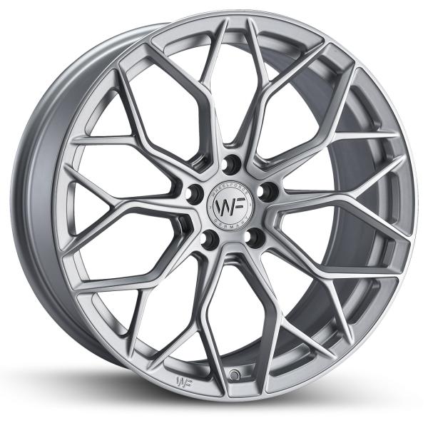 SL1 frozen silver 19 inch 8,5 Et41 5x112 front