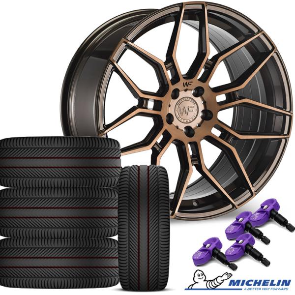 SET | WHEELFORCE CF.2-FF BRUSHED BRONZE