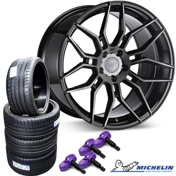 SET | WHEELFORCE CF.2-FF BRUSHED SHADOW