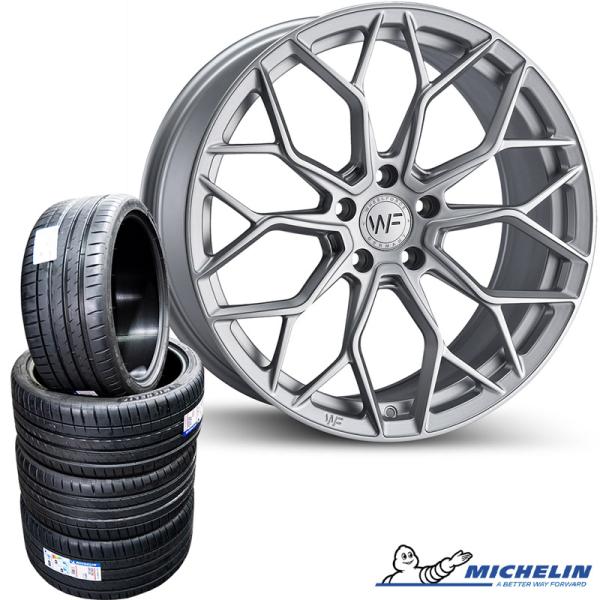 SET | WHEELFORCE SL.1-FF FROZEN SILVER